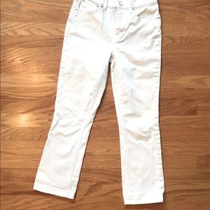 🔅SOLD🔅White J Crew Jeans